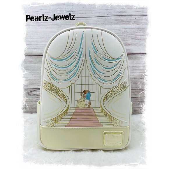 Loungefly Disney Princess Belle Beauty Beast Ballroom Sketch